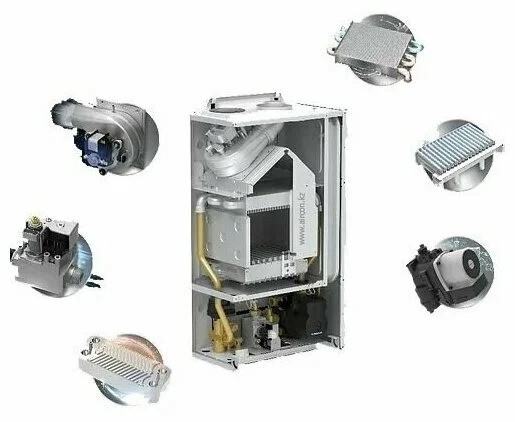 Котел газовый настенный двухконтурный HUBERT Smart AGB DY в Оренбурге за 45 000 руб.