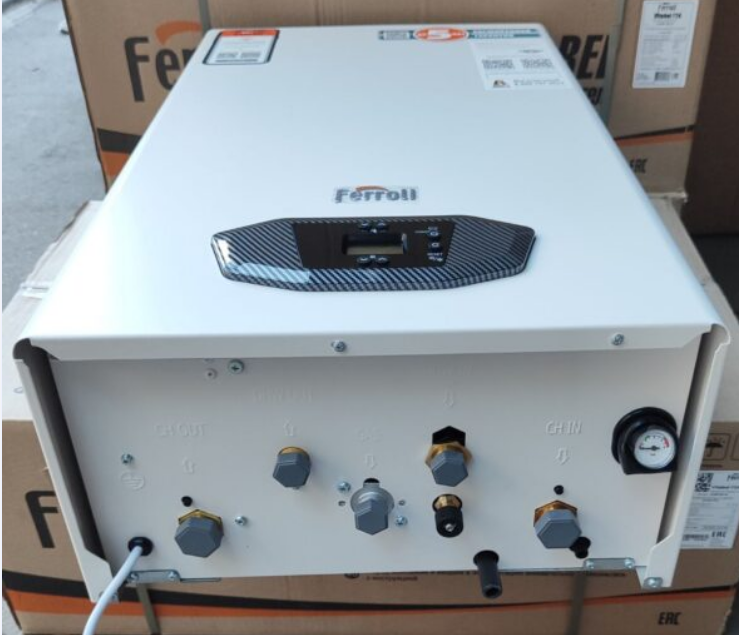 Котел газовый настенный двухконтурный (закрытая камера сгорания) FERROLI Vitabel NEW в Оренбурге за 51 000 руб.