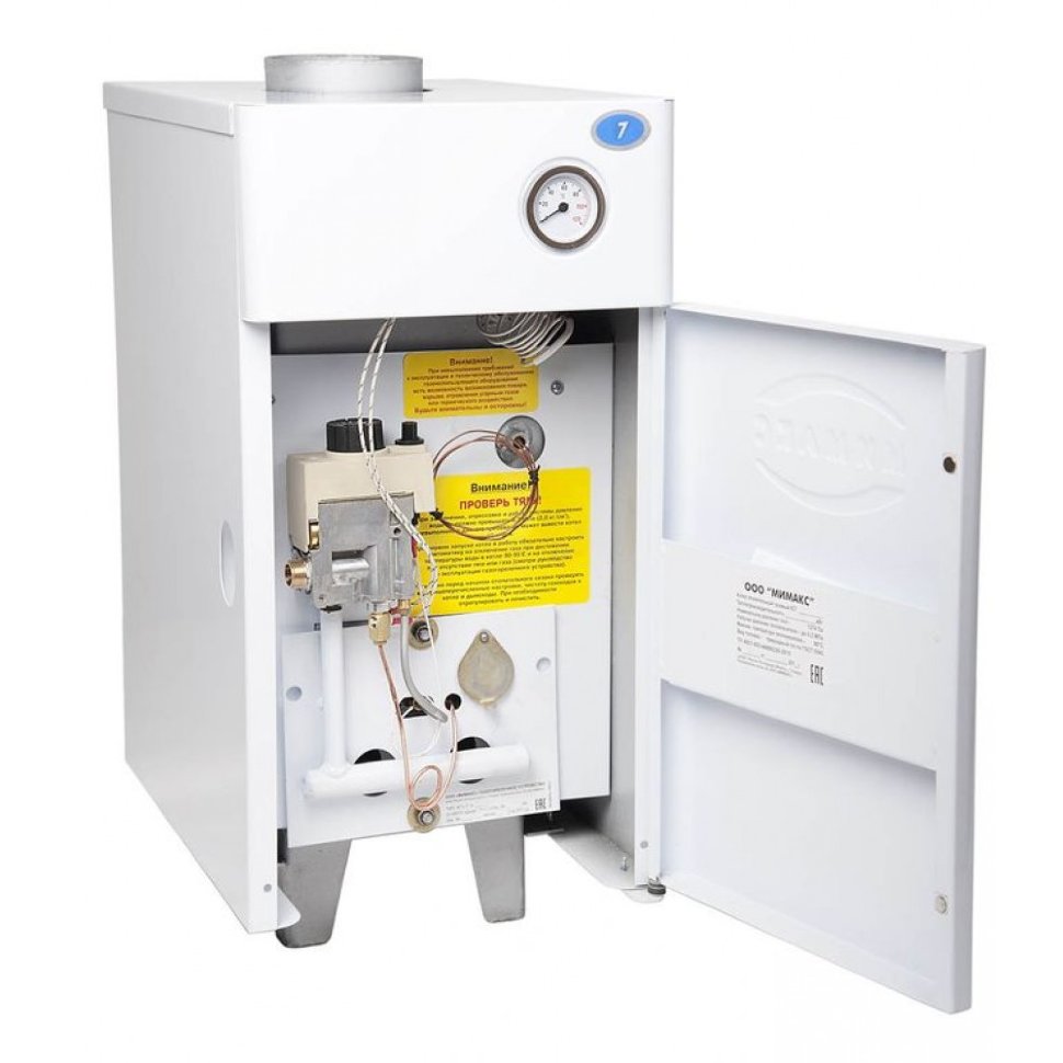 Котел напольный газовый Мимакс КСГ в Оренбурге за 0 руб.